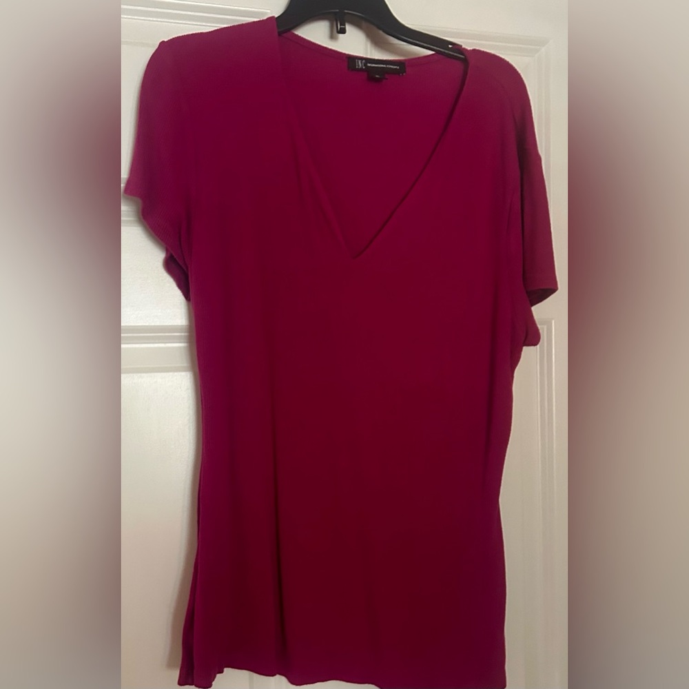 INC TOP X-LARGE FUCHSIA